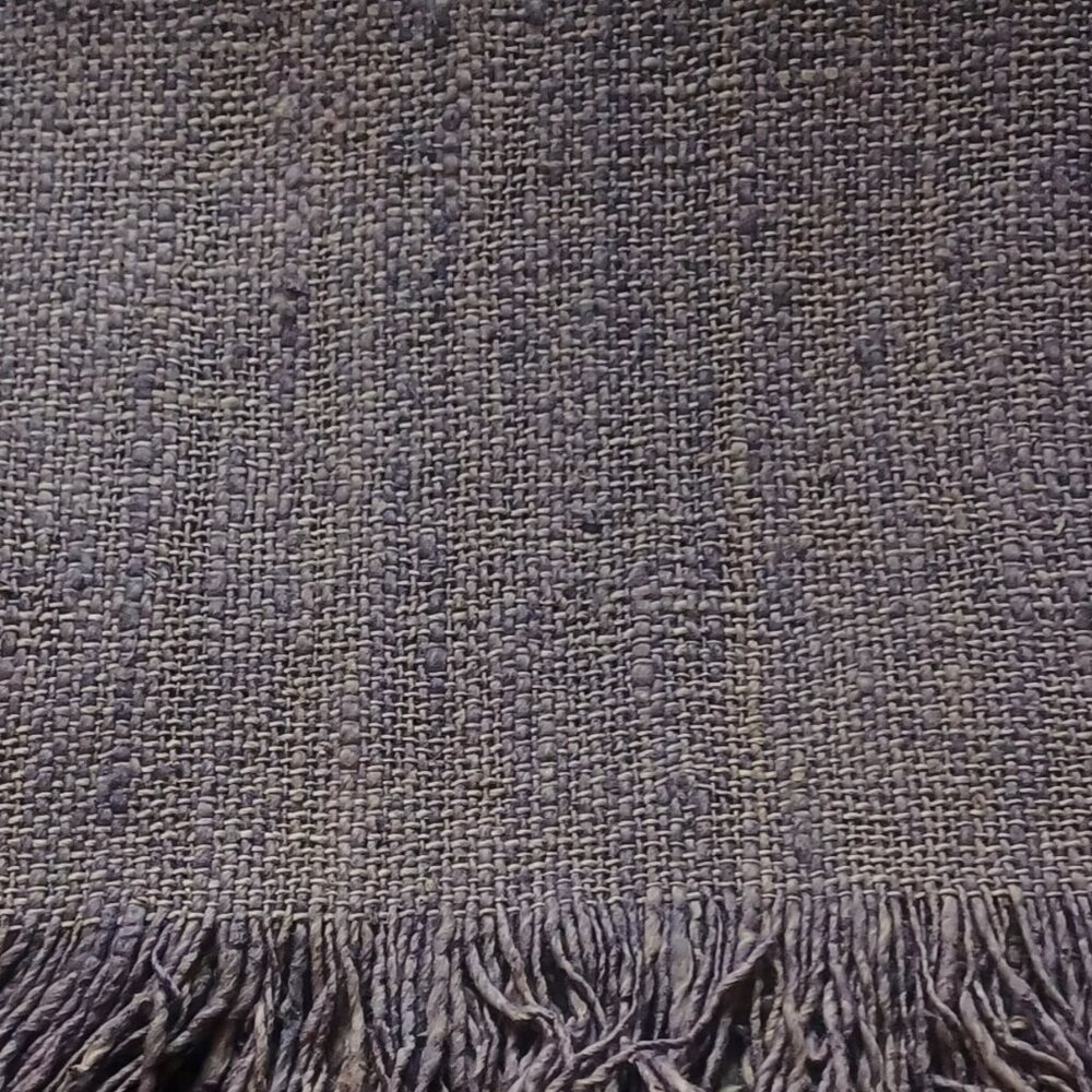 VINTAGE 100% COTTON PUTUMAYO THROW (GREY) NWOT
